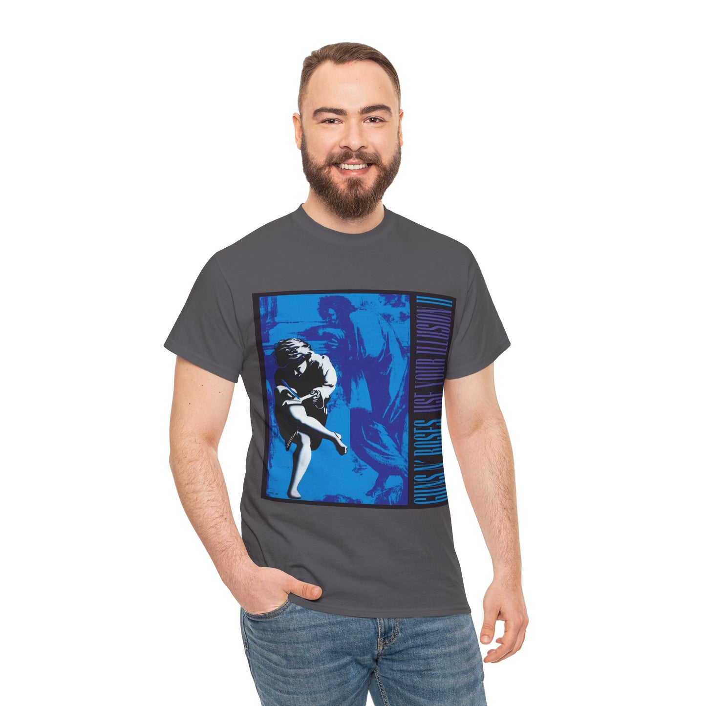 Guns N Roses,Unisex Heavy Cotton Tee