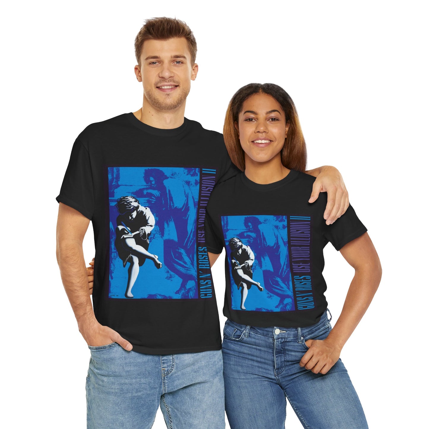 Guns N Roses,Unisex Heavy Cotton Tee