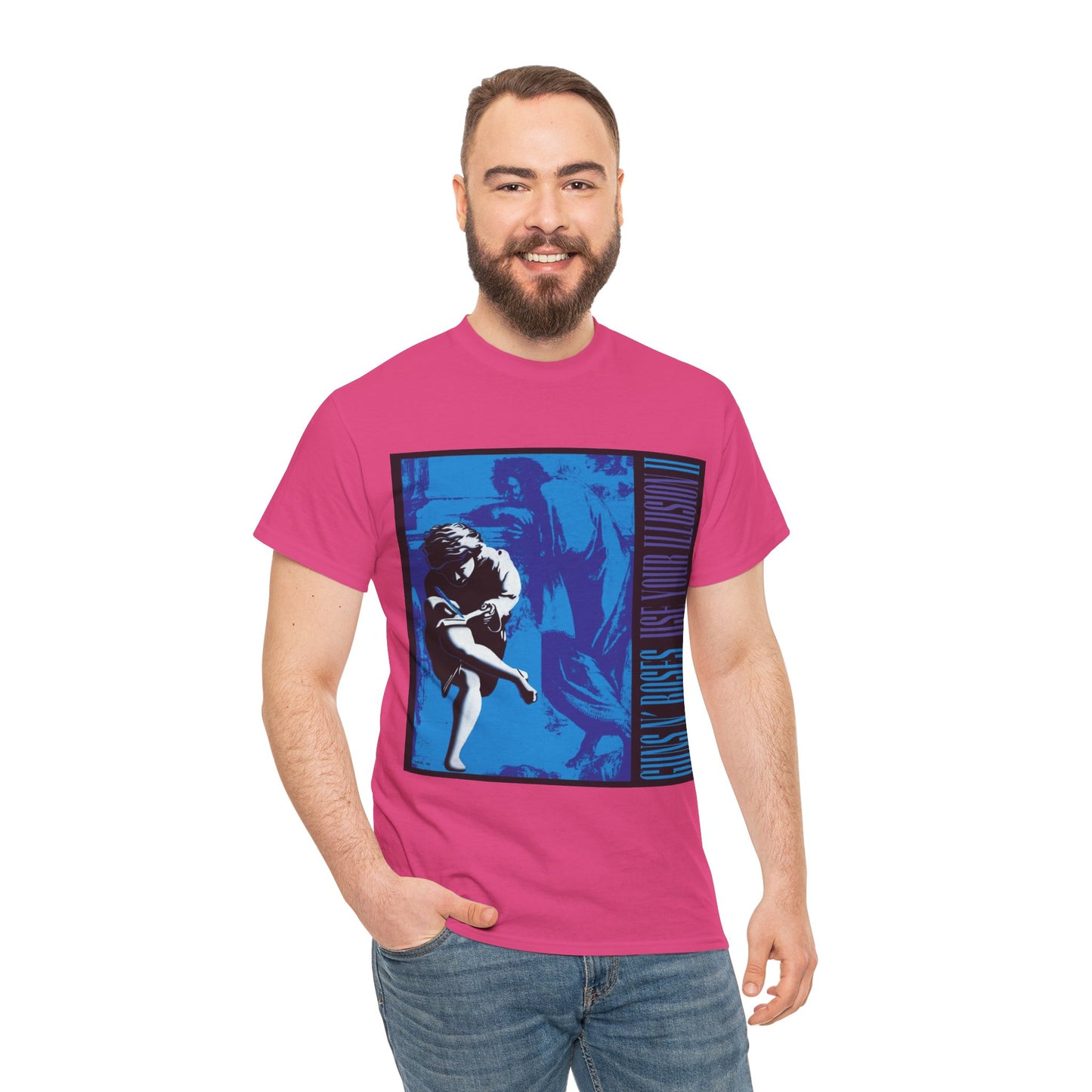 Guns N Roses,Unisex Heavy Cotton Tee