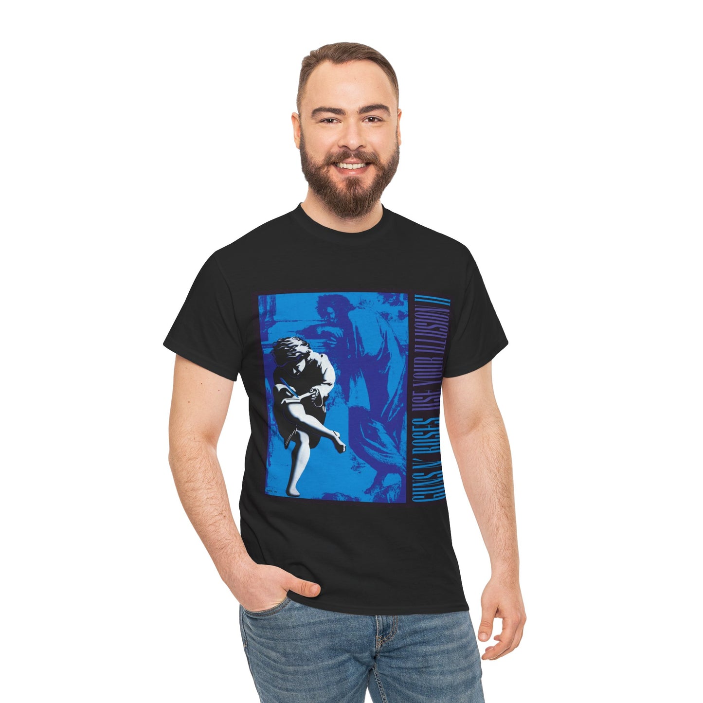 Guns N Roses,Unisex Heavy Cotton Tee
