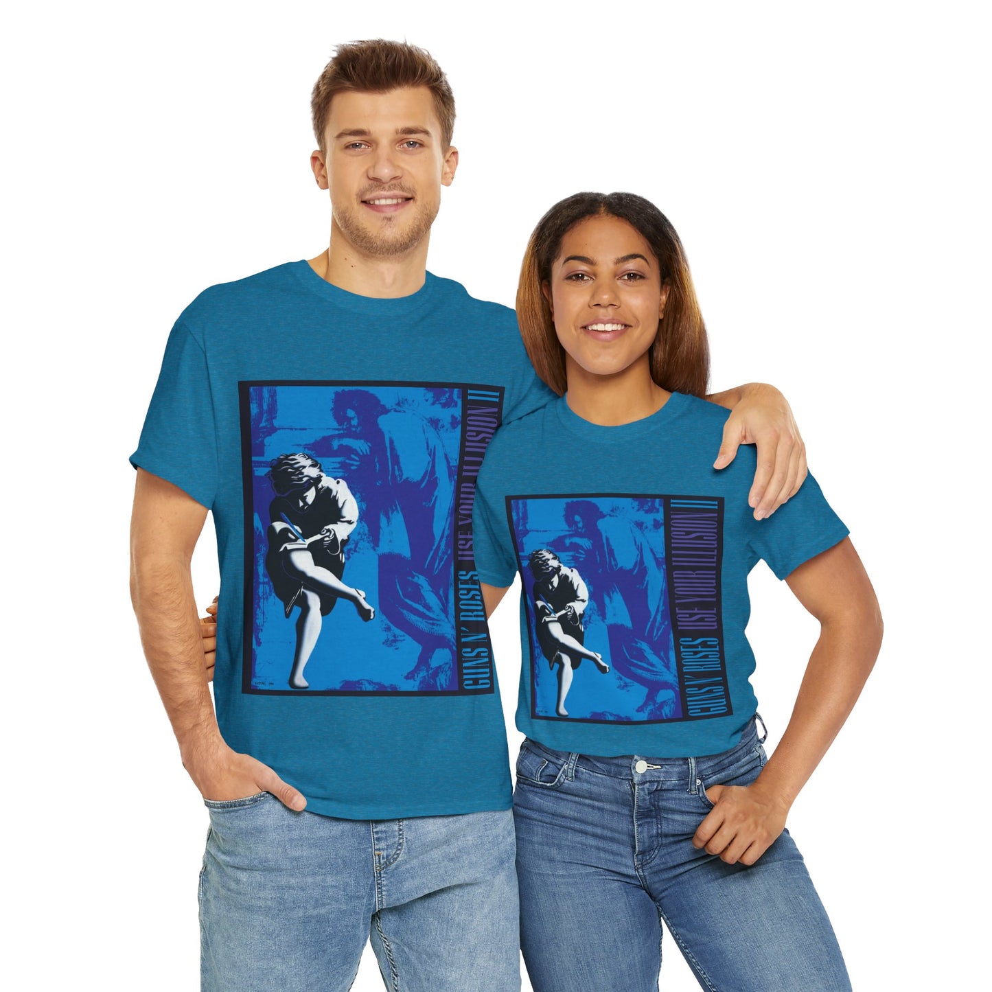 Guns N Roses,Unisex Heavy Cotton Tee