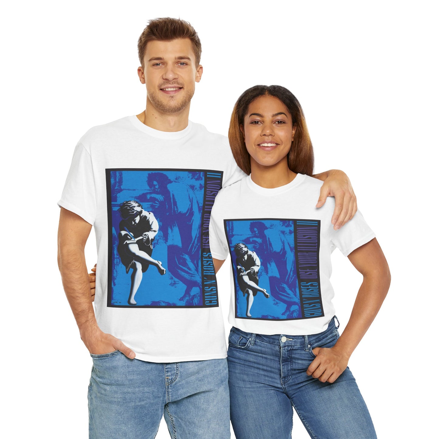 Guns N Roses,Unisex Heavy Cotton Tee