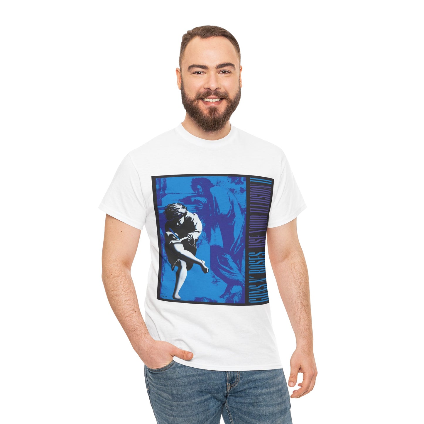 Guns N Roses,Unisex Heavy Cotton Tee