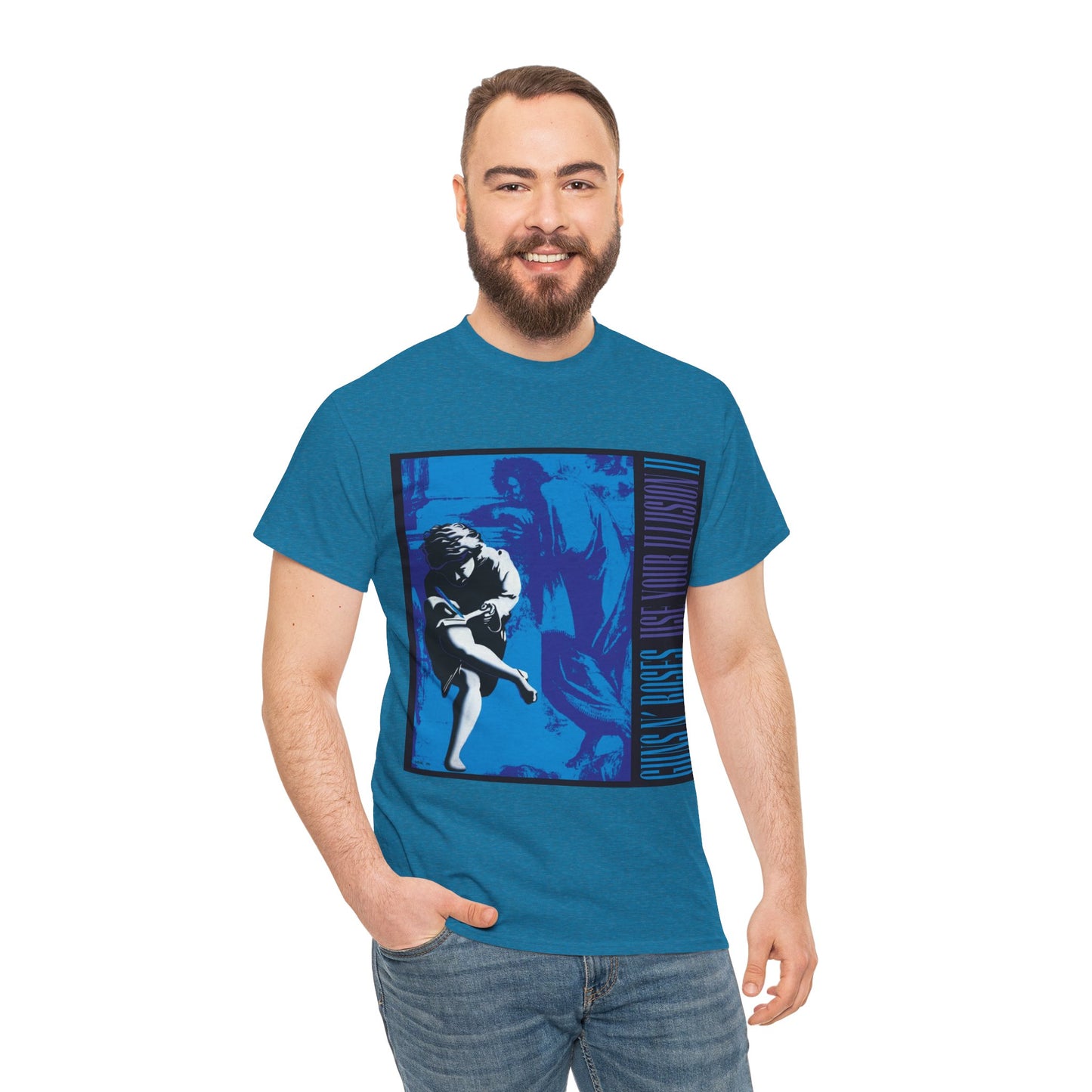 Guns N Roses,Unisex Heavy Cotton Tee