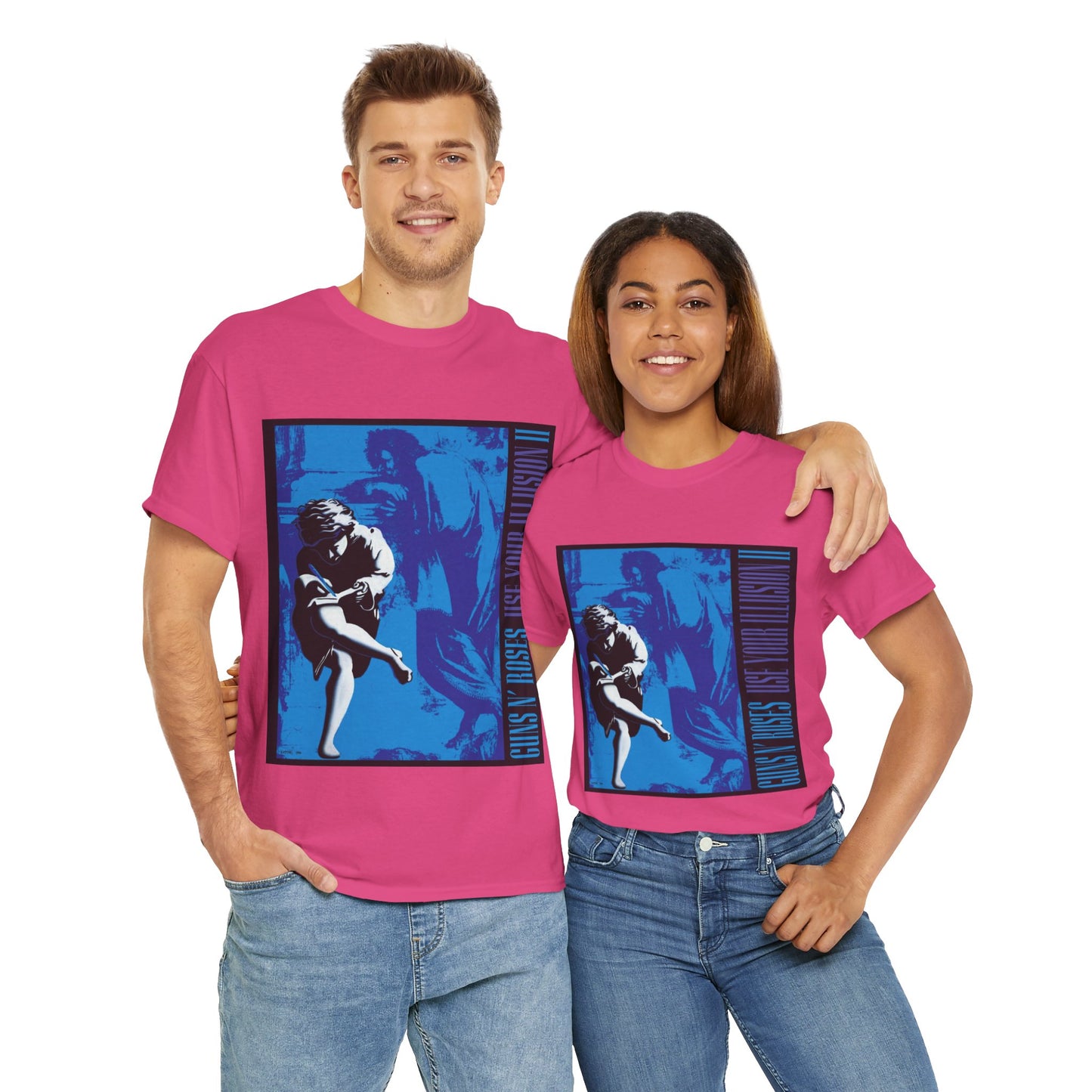 Guns N Roses,Unisex Heavy Cotton Tee
