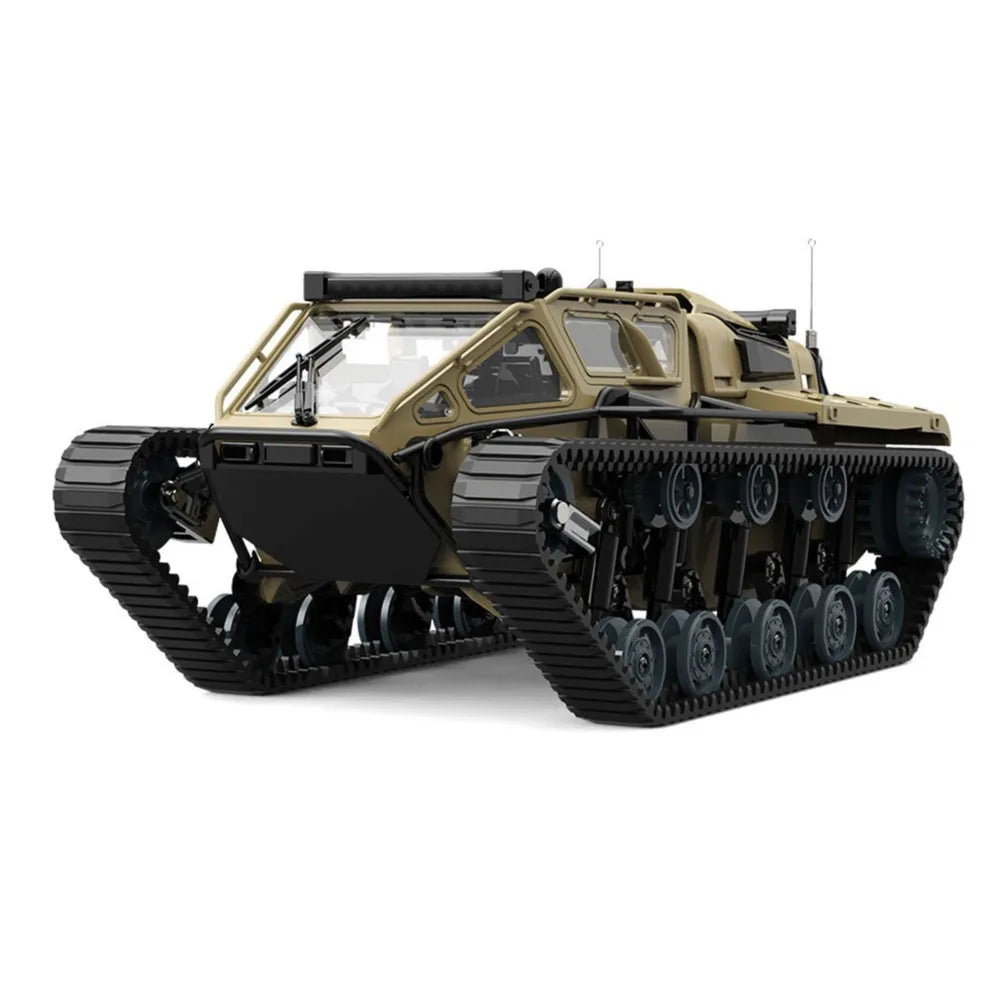 RC Drifting Tracked Off Road Vehicle 1/18 RTR C8812 Remote Control Simulation Model Car LED Lights 360 Degree Rotation Hobby