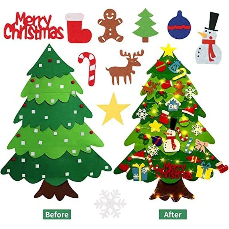 DIY Felt Christmas Tree – Kids’ Holiday Decoration