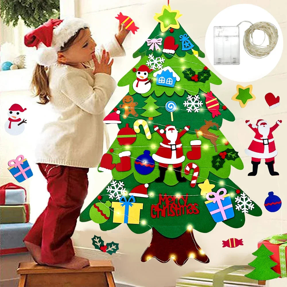 DIY Felt Christmas Tree – Kids’ Holiday Decoration
