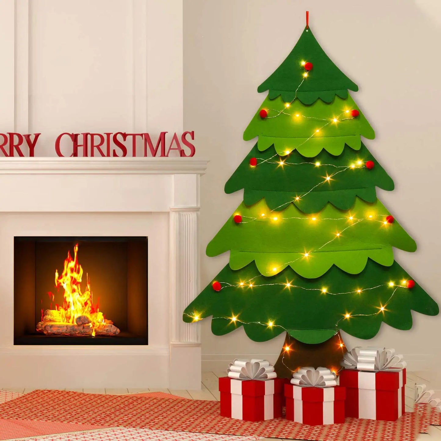 DIY Felt Christmas Tree – Kids’ Holiday Decoration