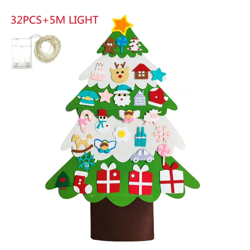 DIY Felt Christmas Tree – Kids’ Holiday Decoration