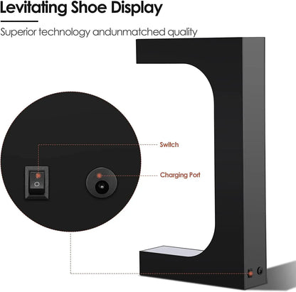 Levitating Shoe Display – Floating LED Sneaker Stand