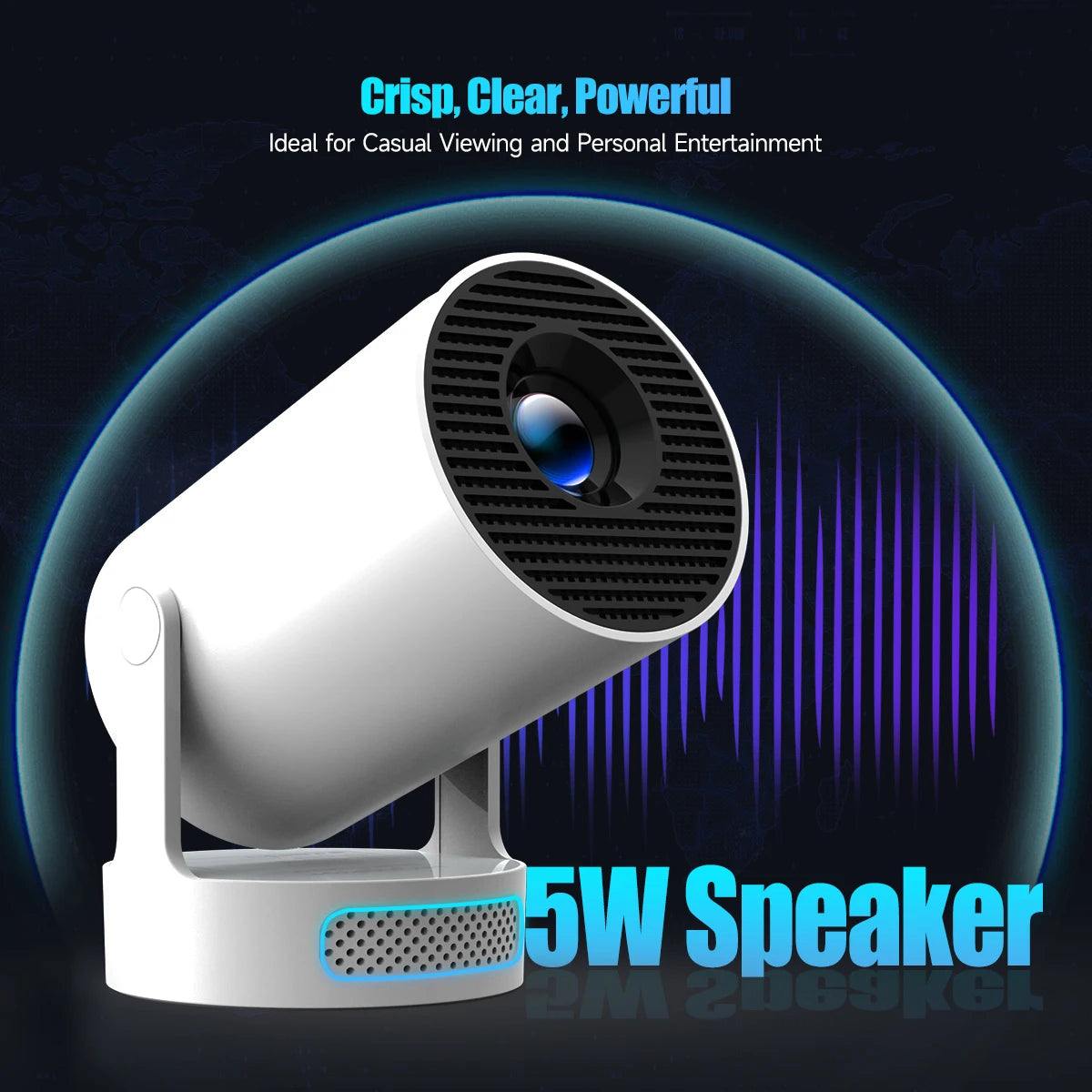 Magcubic HY300 Pro Projector – 4K Android 11 Portable Cinema