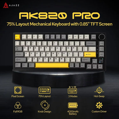 Ajazz AK820/AK820Pro Gaming Mechanical Keyboard