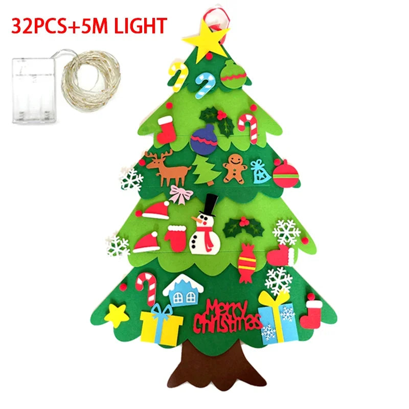 DIY Felt Christmas Tree – Kids’ Holiday Decoration