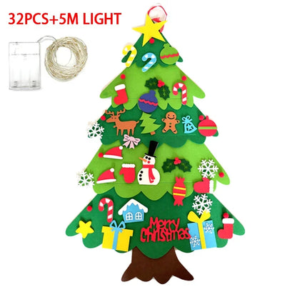 DIY Felt Christmas Tree – Kids’ Holiday Decoration