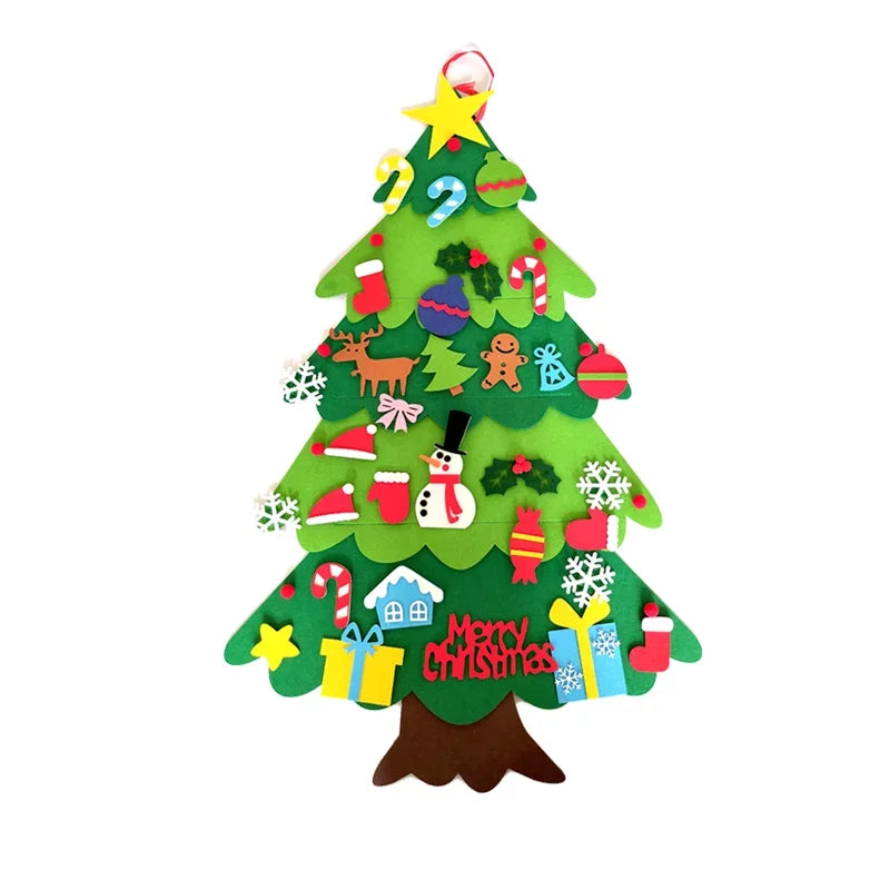 DIY Felt Christmas Tree – Kids’ Holiday Decoration