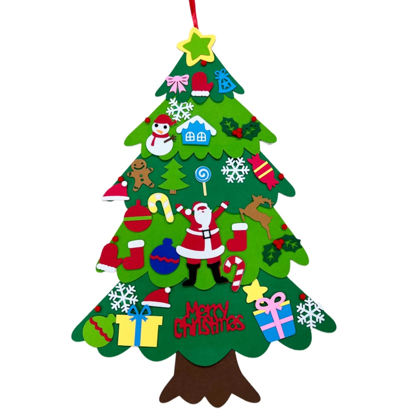 DIY Felt Christmas Tree – Kids’ Holiday Decoration